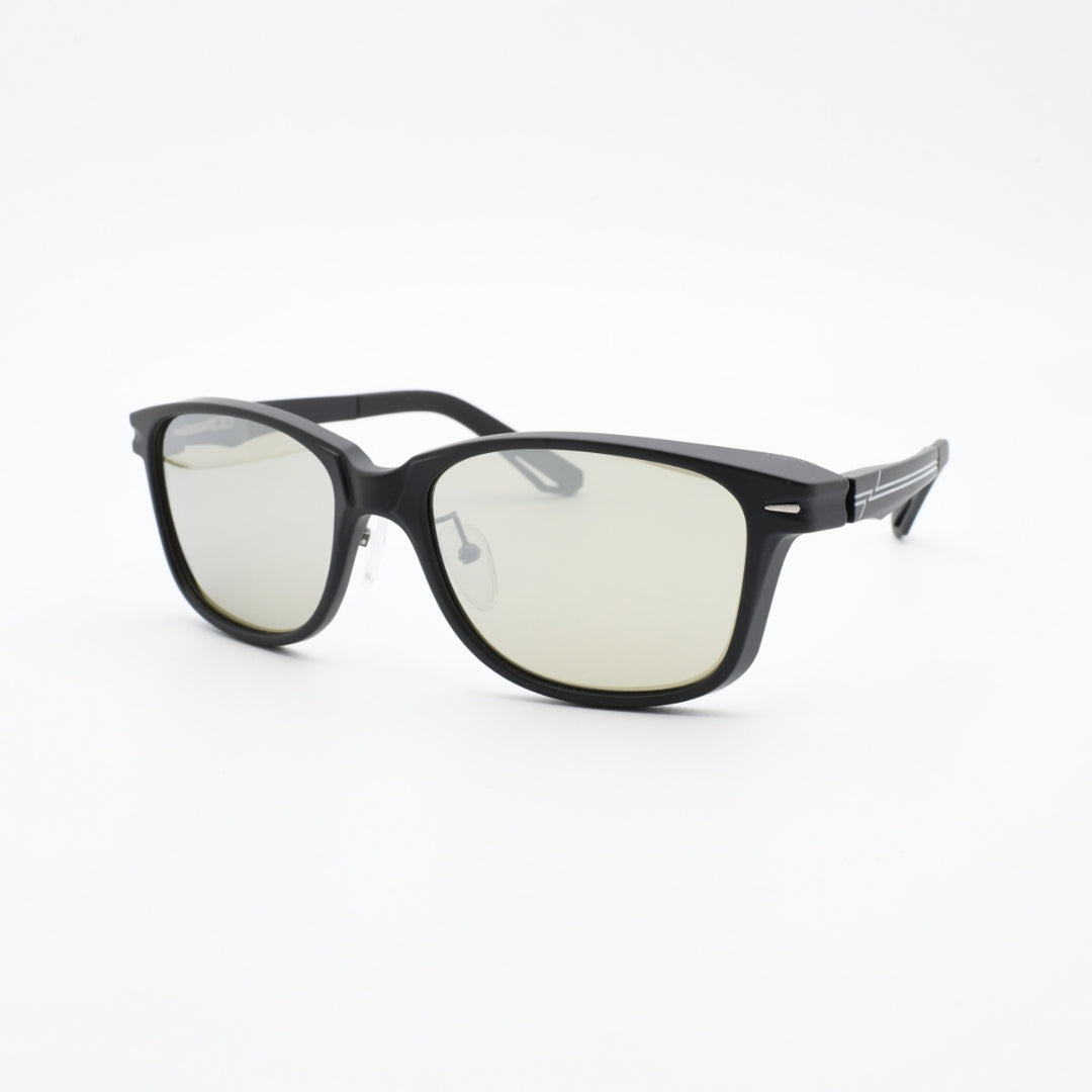 Zeque ゼクー<br>SHERRY シェリー F-2280<br>MATTE BLACK/BLACK TRUEVIEW SPORTS SILVER MIRROR<br>