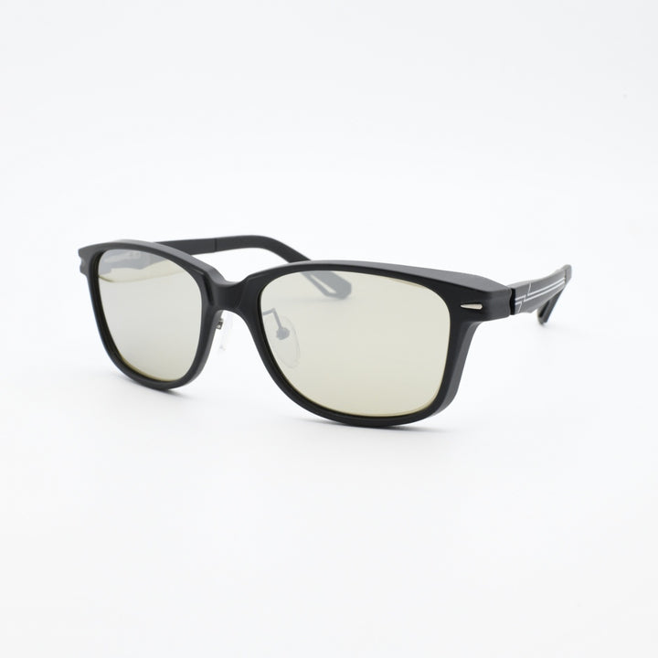 Zeque ゼクー<br>SHERRY シェリー F-2280<br>MATTE BLACK/BLACK TRUEVIEW SPORTS SILVER MIRROR<br>
