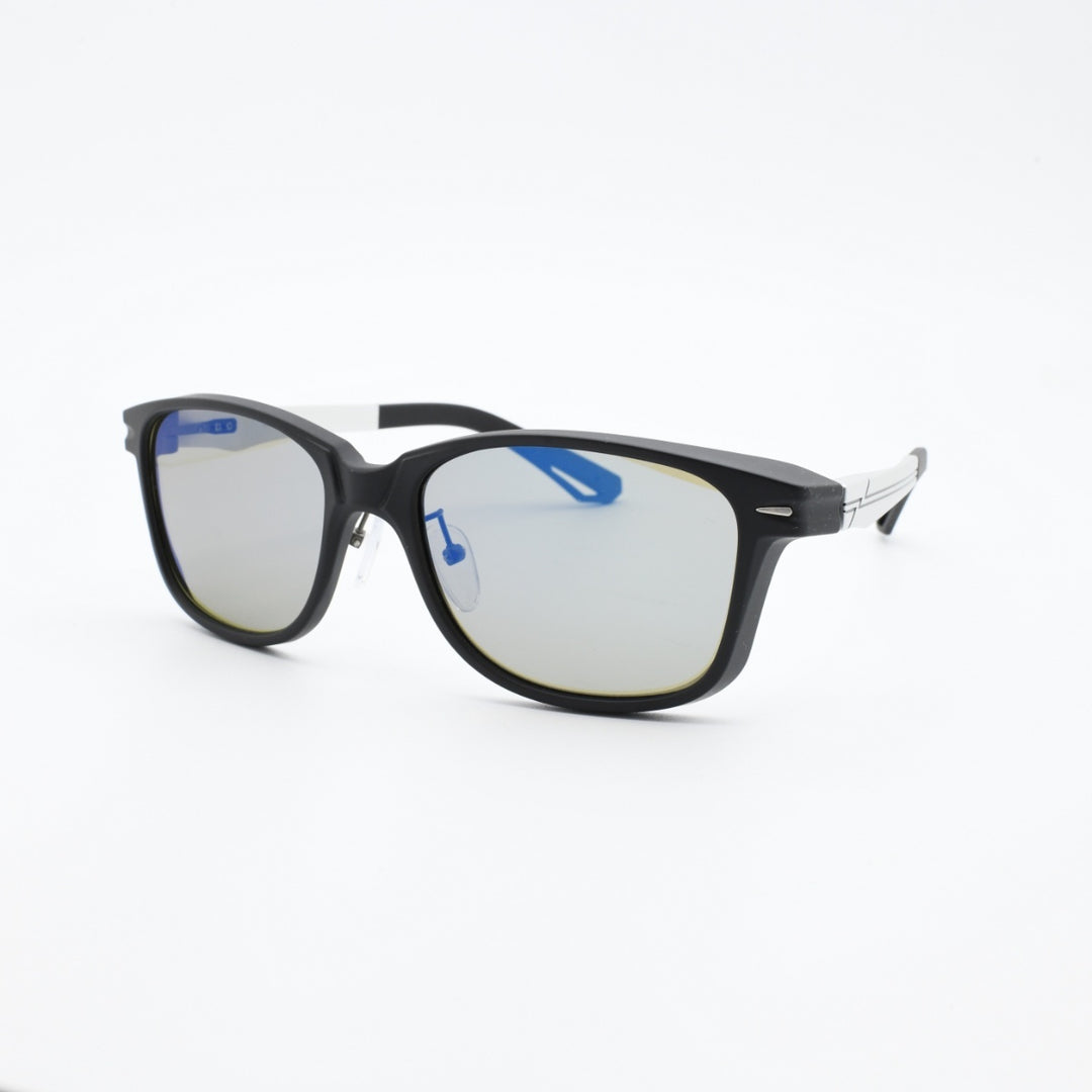Zeque ゼクー<br>SHERRY シェリー F-2282<br>MATTE BLACK/SILVER TRUEVIEW SPORTS BLUE MIRROR<br>