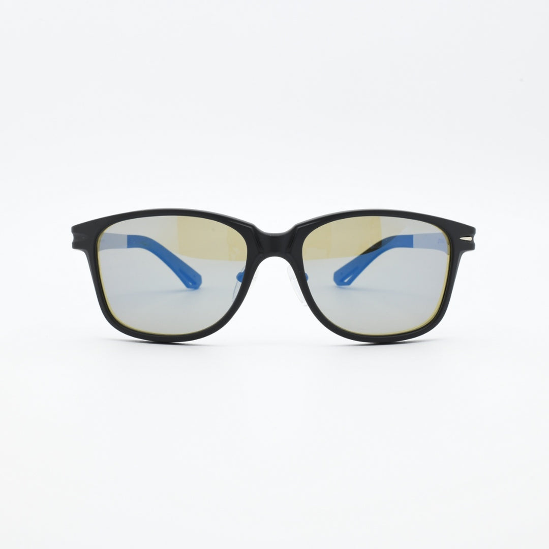 Zeque ゼクー<br>SHERRY シェリー F-2282<br>MATTE BLACK/SILVER TRUEVIEW SPORTS BLUE MIRROR<br>
