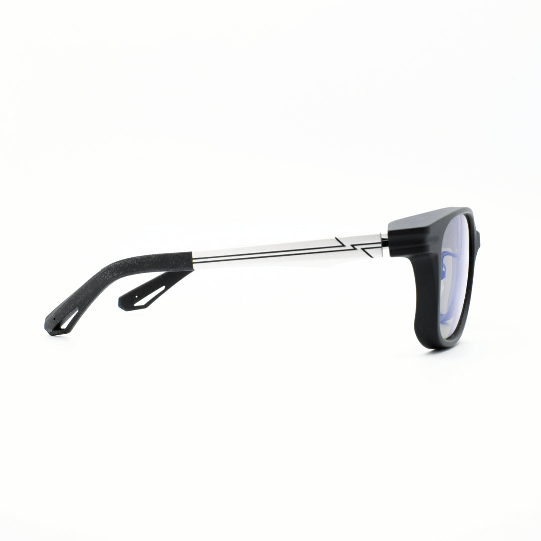 Zeque ゼクー<br>SHERRY シェリー F-2282<br>MATTE BLACK/SILVER TRUEVIEW SPORTS BLUE MIRROR<br>