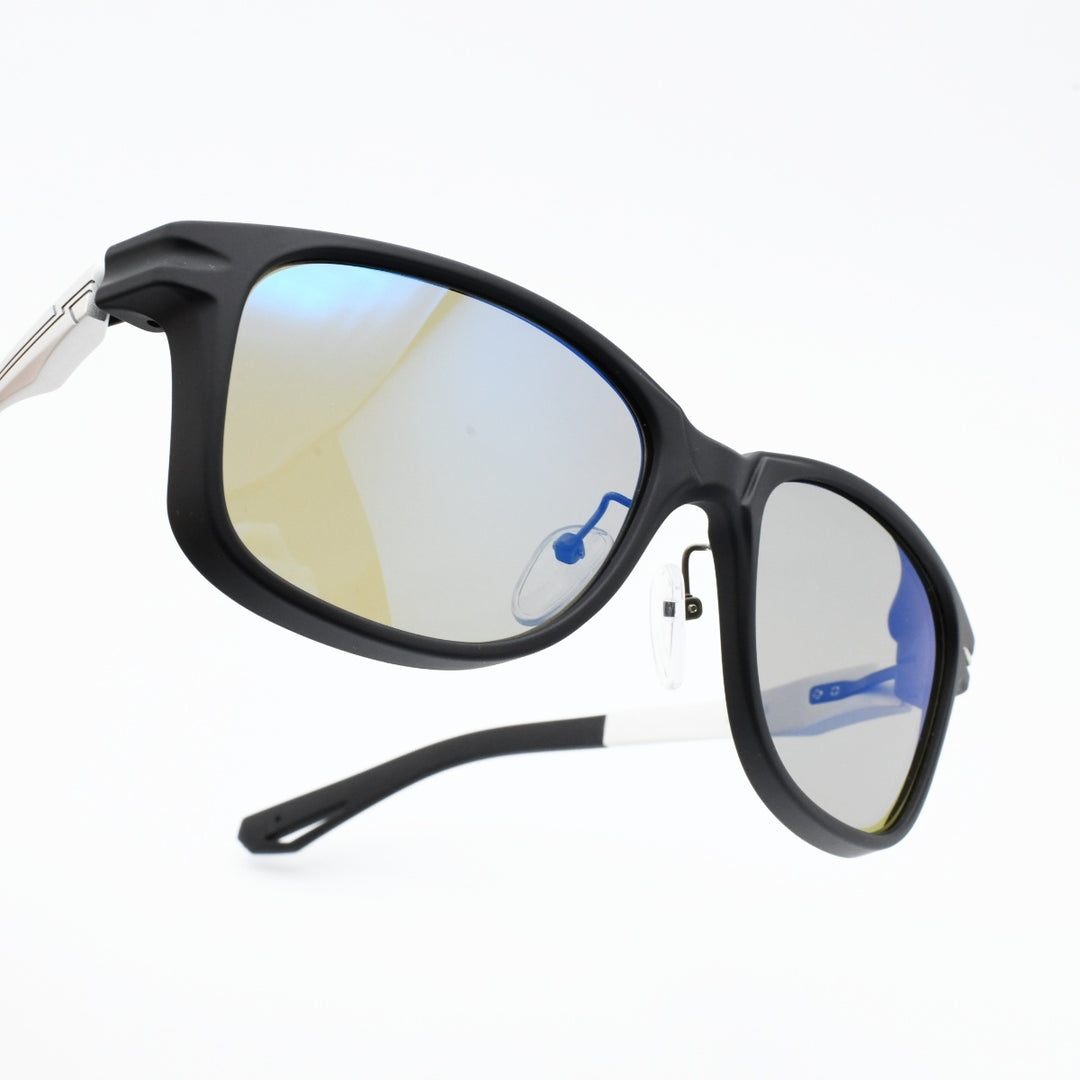 Zeque ゼクー<br>SHERRY シェリー F-2282<br>MATTE BLACK/SILVER TRUEVIEW SPORTS BLUE MIRROR<br>