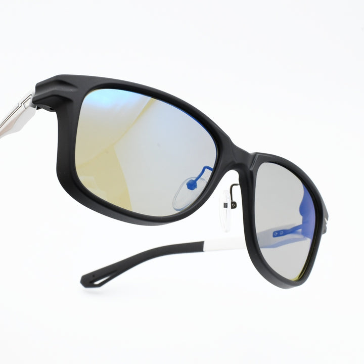 Zeque ゼクー<br>SHERRY シェリー F-2282<br>MATTE BLACK/SILVER TRUEVIEW SPORTS BLUE MIRROR<br>