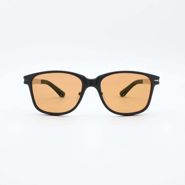 Zeque ゼクー<br>SHERRY シェリー F-2283<br>MATTE BLACK/SILVER LUSTER ORANGE<br>