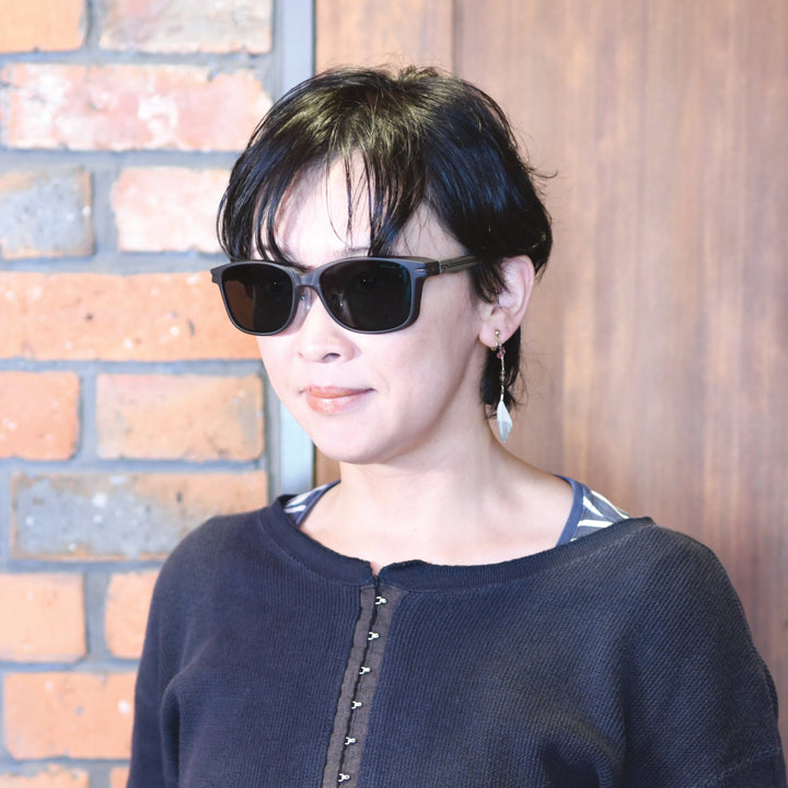 Zeque ゼクー<br>SHERRY シェリー F-2284<br>CHARCOAL/GRAY TRUEVIEW FOCUS<br>