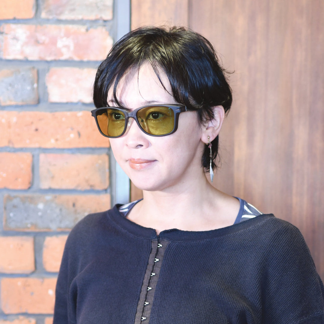 Zeque ゼクー<br>SHERRY シェリー F-2285<br>CHARCOAL/GRAY EASE GREEN<br>