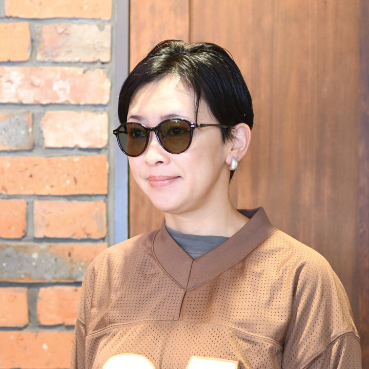 Zeque ゼクー<br>JOJO ジョジョ F-2324<br>BROWN DEMI/GUNMETAL TRUEVIEW SPORTS<br>