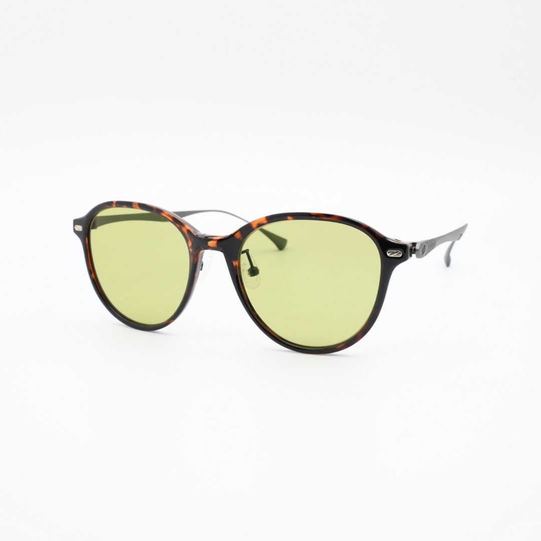 Zeque ゼクー<br>JOJO ジョジョ F-2325<br>BROWN DEMI/GUNMETAL EASE GREEN<br>