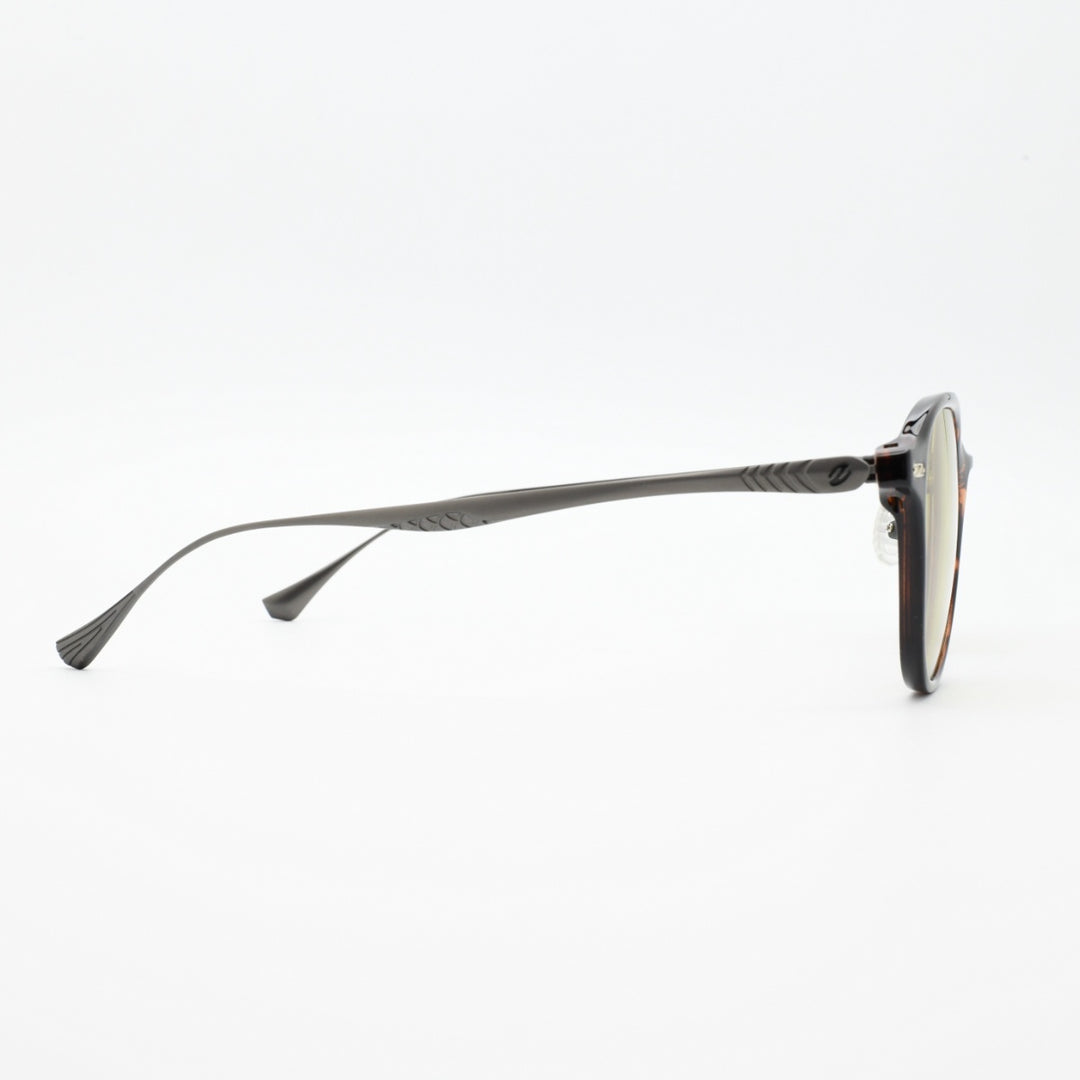 Zeque ゼクー<br>JOJO ジョジョ F-2325<br>BROWN DEMI/GUNMETAL EASE GREEN<br>