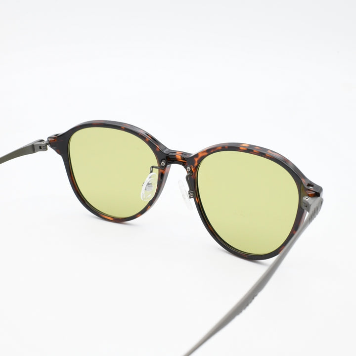 Zeque ゼクー<br>JOJO ジョジョ F-2325<br>BROWN DEMI/GUNMETAL EASE GREEN<br>