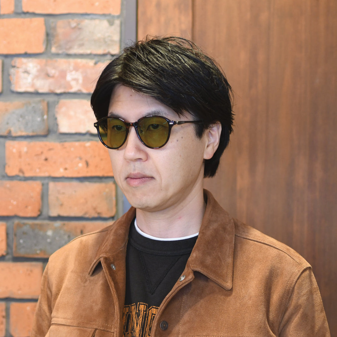 Zeque ゼクー<br>JOJO ジョジョ F-2325<br>BROWN DEMI/GUNMETAL EASE GREEN<br>