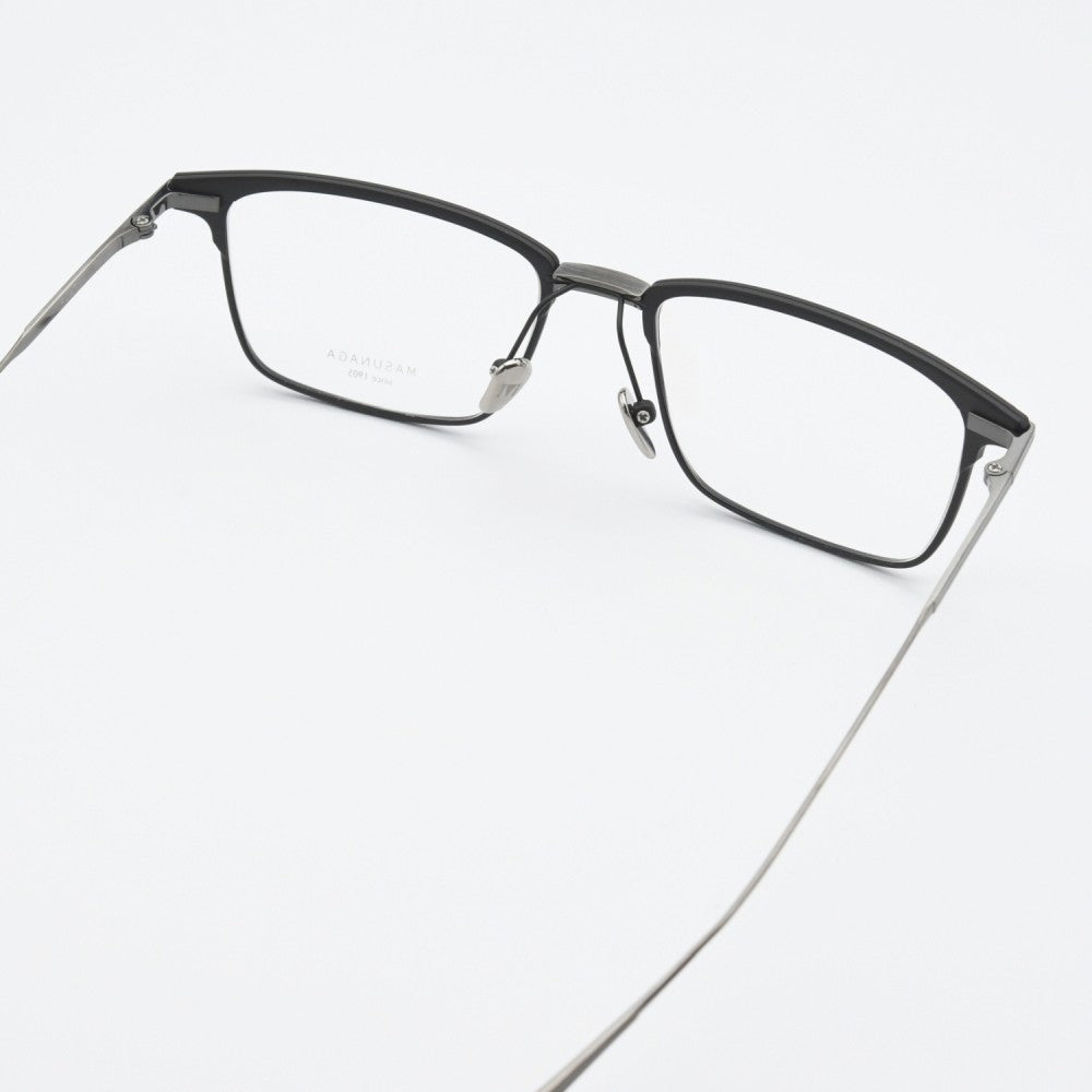 増永眼鏡 MASUNAGA FRATIRON col-39 BLACK/GRY