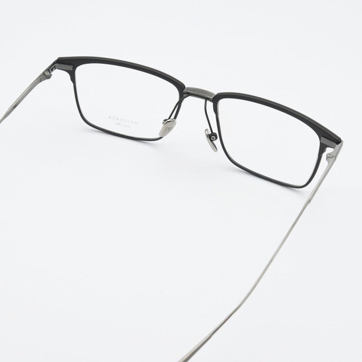 増永眼鏡 MASUNAGA FRATIRON col-39 BLACK/GRY