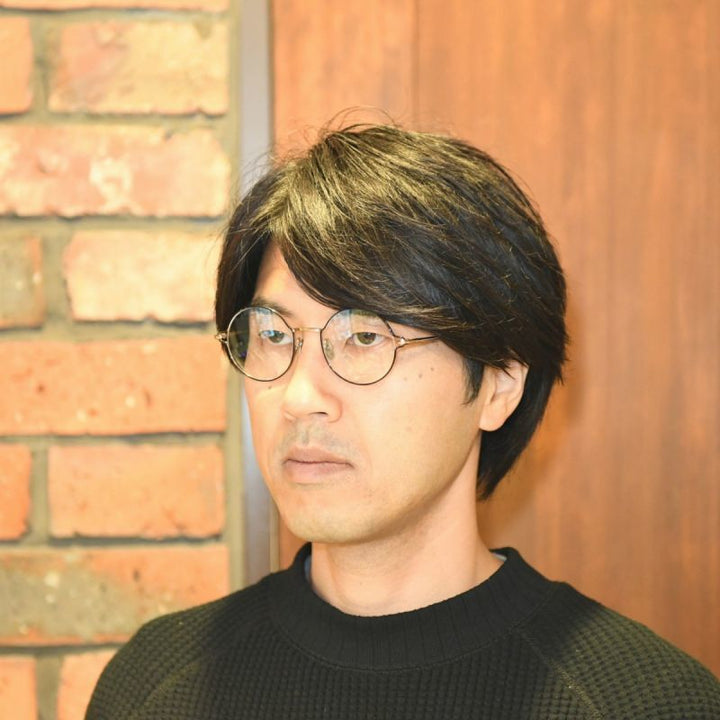増永眼鏡 MASUNAGA since 1905 FUTURA col-51 BLACK/GOLD
