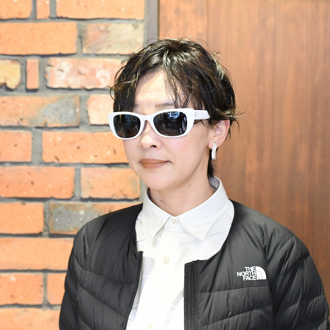 EYEVAN アイヴァン Gentry col-WHT lens-BK 55サイズ