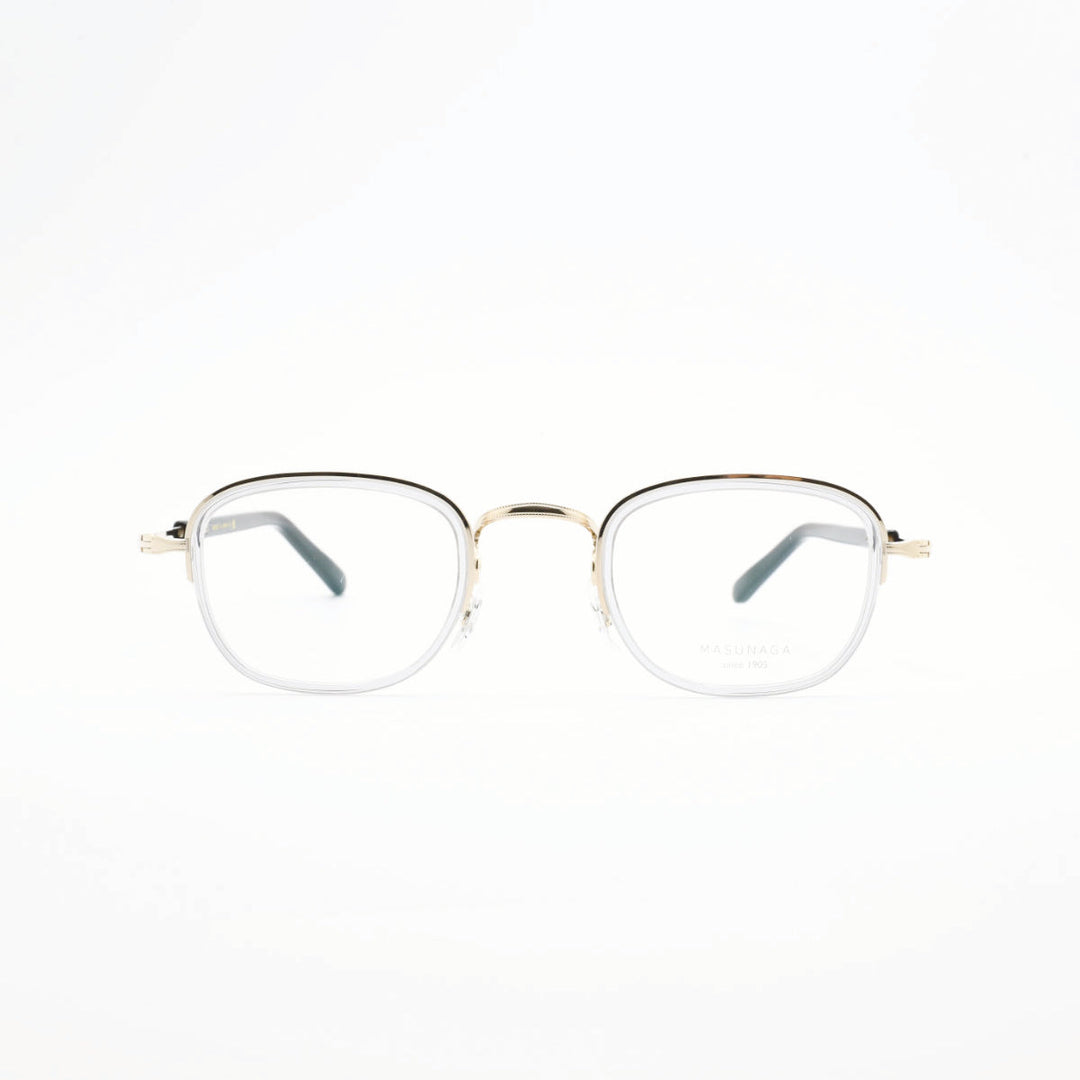 増永眼鏡 MASUNAGA<br>GMS 112P+ col-11 GP/BK