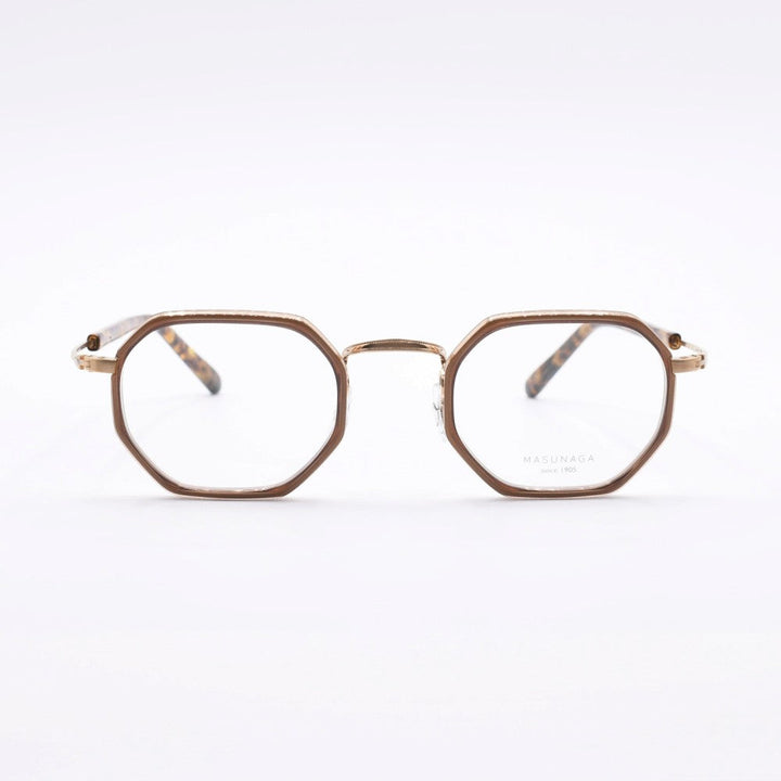 増永眼鏡 MASUNAGA GMS-118S col-213 BR-GP