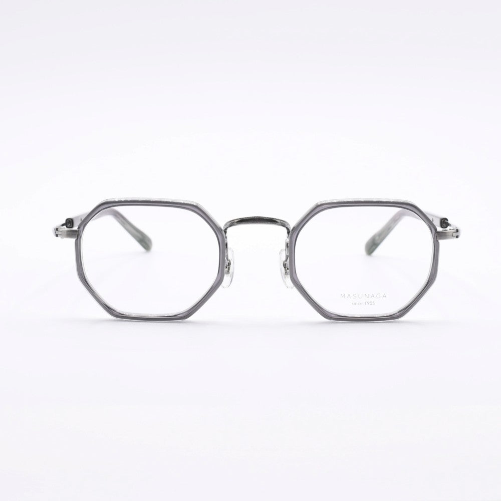 増永眼鏡 MASUNAGA GMS-118S col-394 GRY/AT-S