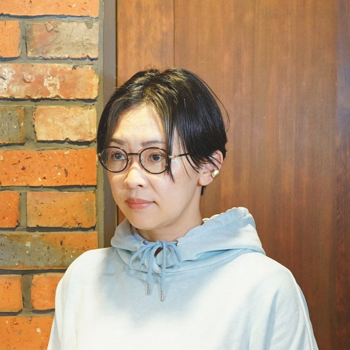 増永眼鏡 MASUNAGAGMS-120TS col-29 BLACK/GP