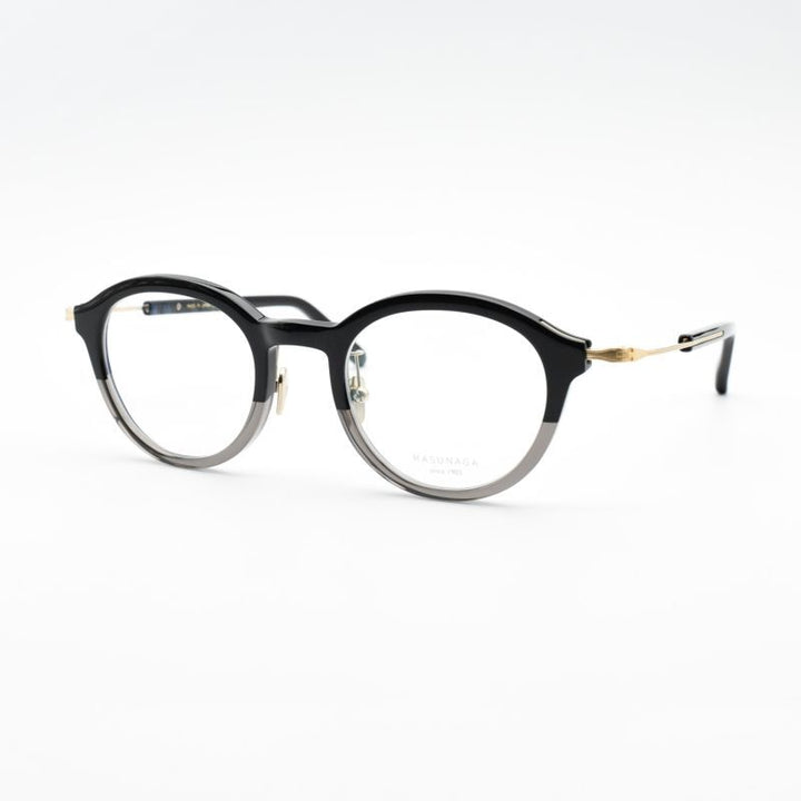 増永眼鏡 MASUNAGA GMS-123 col-19 BK-GRY