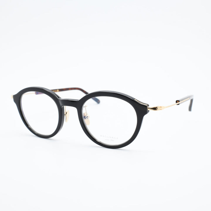 増永眼鏡 MASUNAGA<br>GMS 123 col-59 BK