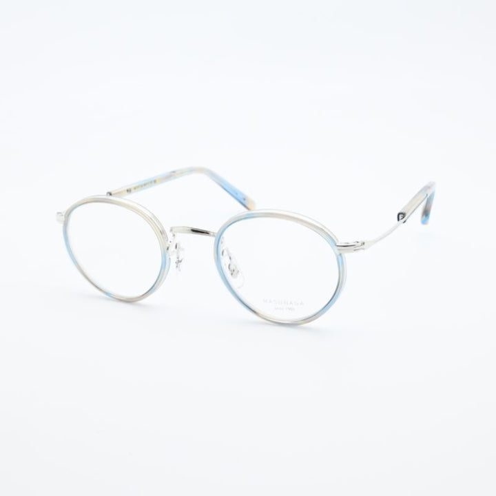 増永眼鏡 MASUNAGA GMS 127 col-25 BL/BR