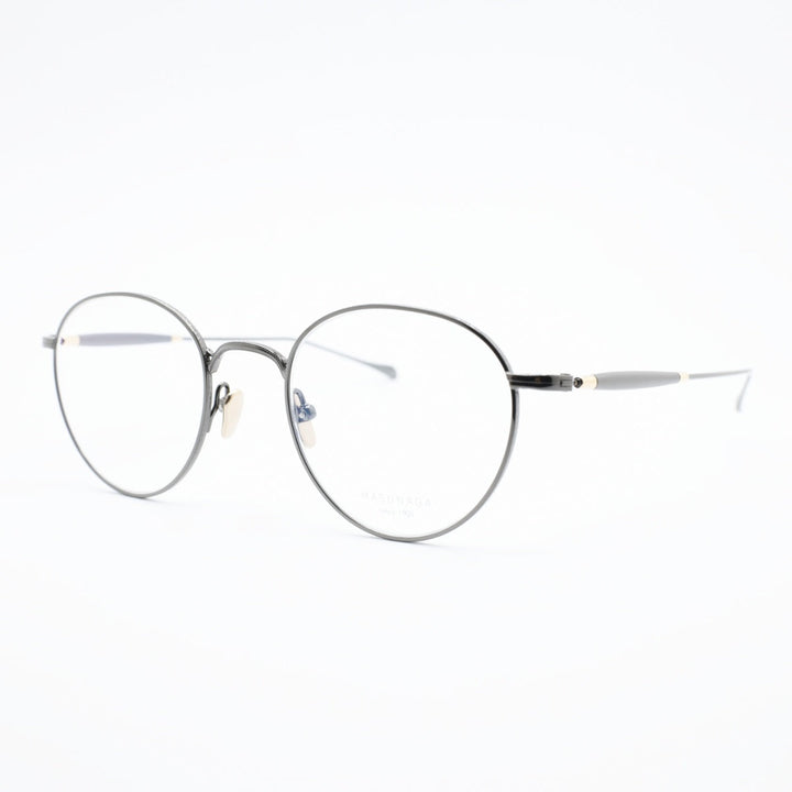 増永眼鏡 MASUNAGA<br>GMS 128T col-19 BLACK