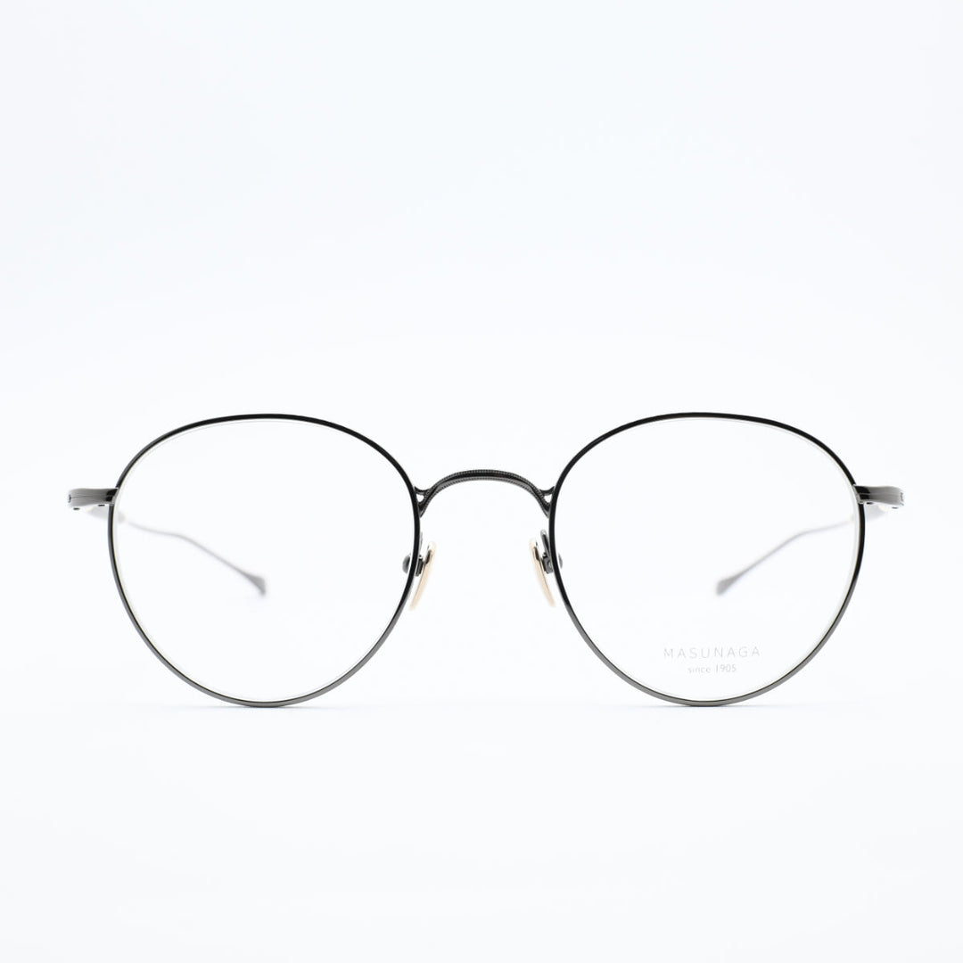 増永眼鏡 MASUNAGA<br>GMS 128T col-19 BLACK