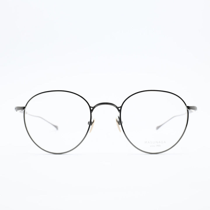 増永眼鏡 MASUNAGA<br>GMS 128T col-19 BLACK