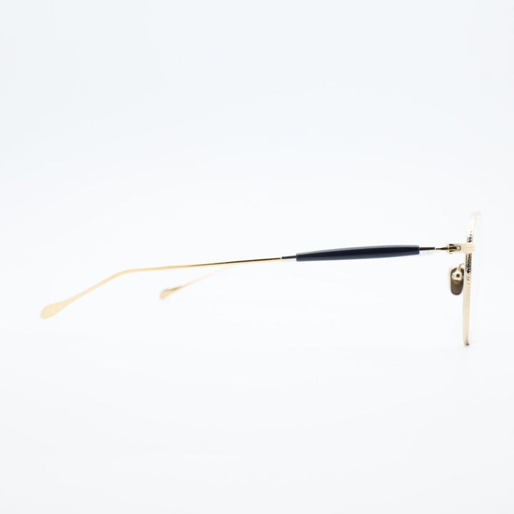 増永眼鏡 MASUNAGA<br>GMS 128T col-21 GOLD/NAVY