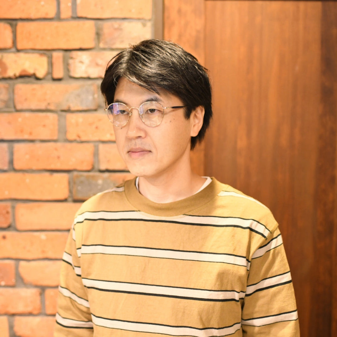増永眼鏡 MASUNAGA<br>GMS 128T col-21 GOLD/NAVY