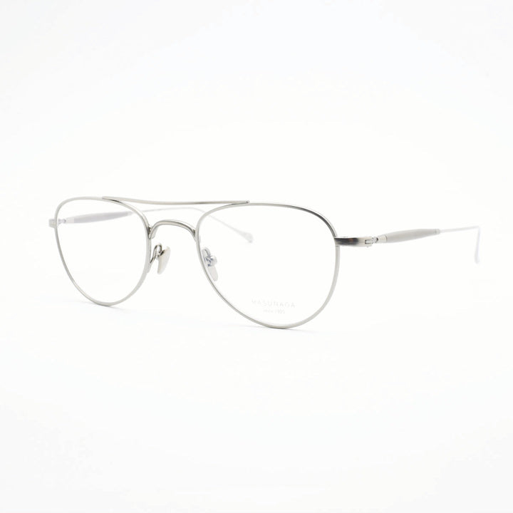 増永眼鏡 MASUNAGA<br>GMS 129T col-34 Grey