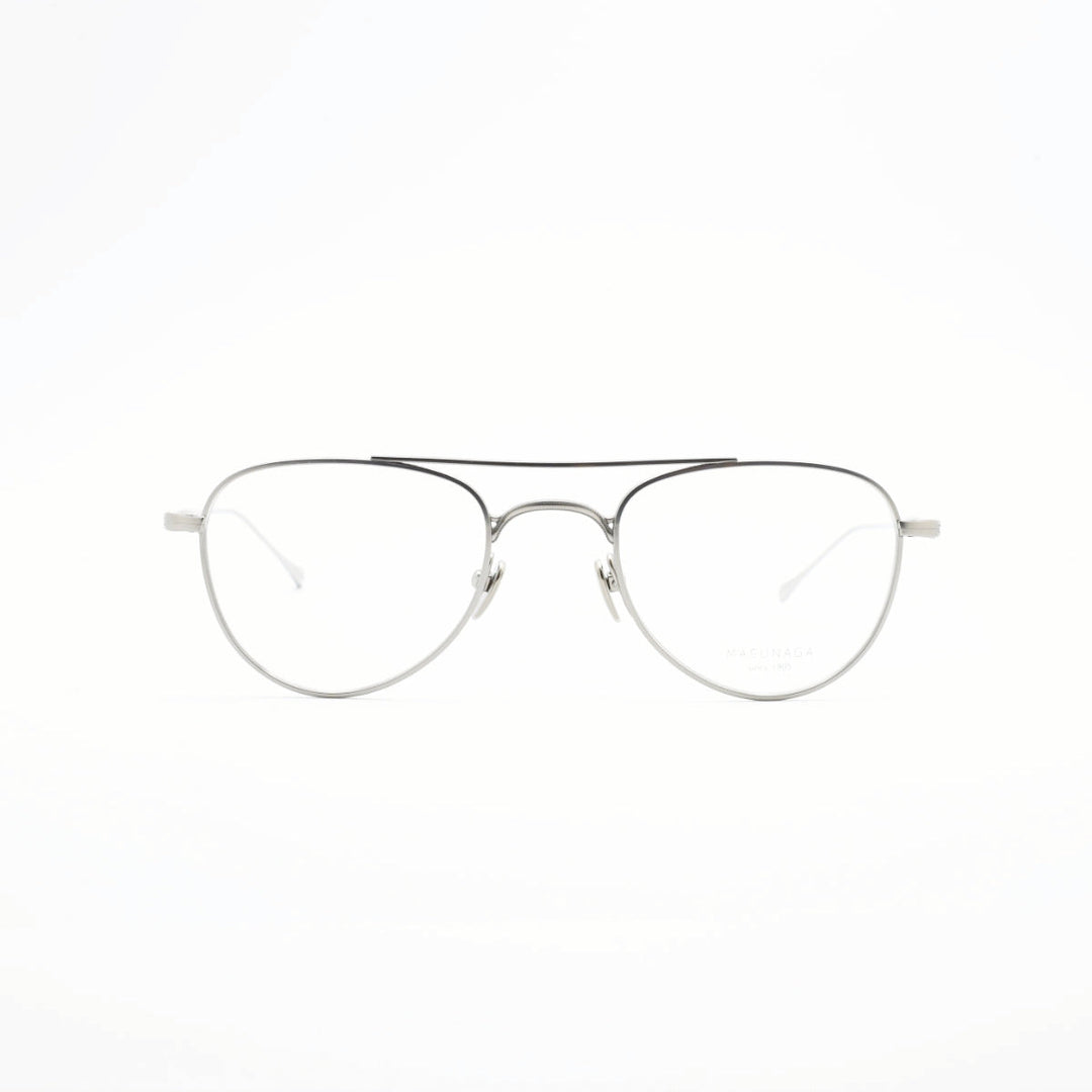 増永眼鏡 MASUNAGA<br>GMS 129T col-34 Grey