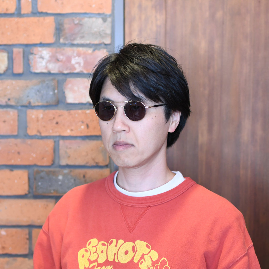 増永眼鏡 MASUNAGA<br>GMS 132T col-S21 SG GOLD<br>