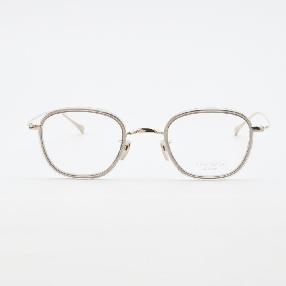 増永眼鏡 MASUNAGA GMS 199TS col-114 G/Gry Crystal