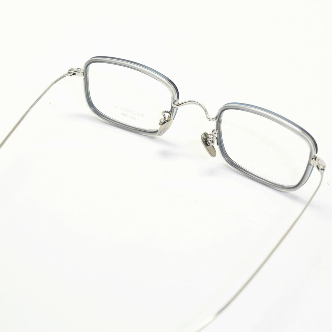 増永眼鏡 MASUNAGA GMS 200TS col-245 TITAN BL