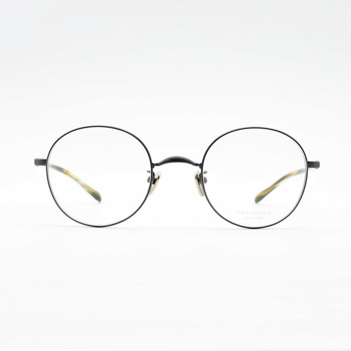増永眼鏡 MASUNAGA GMS-202T col-39 BLACK