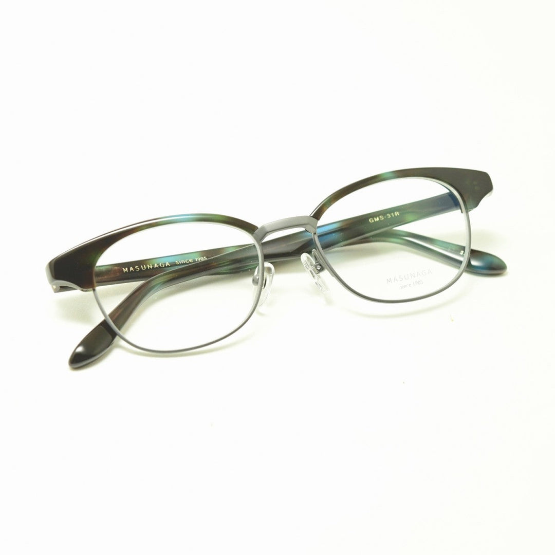 増永眼鏡 MASUNAGA GMS-31R col-25 BL DEMI