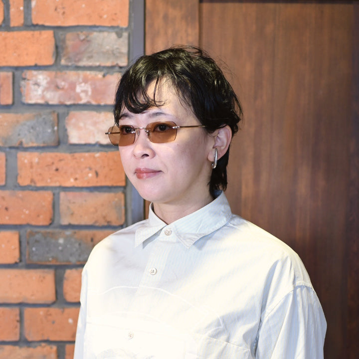 EYEVAN アイヴァン Grain col-G Lens-BR 53サイズ