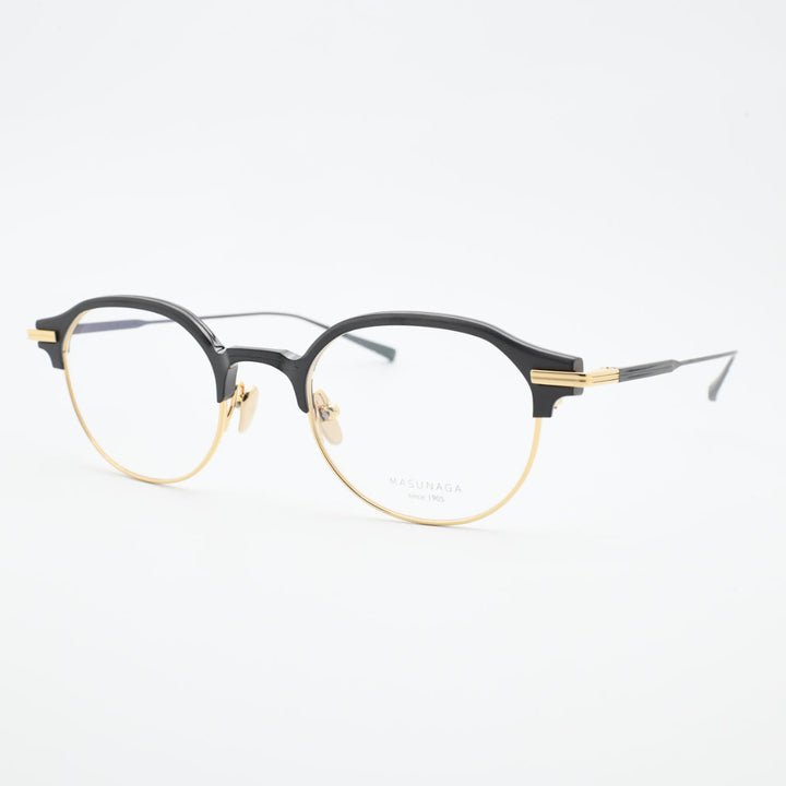 増永眼鏡 MASUNAGA since 1905<br>IMAGINIST col-19 BLACK/GOLD