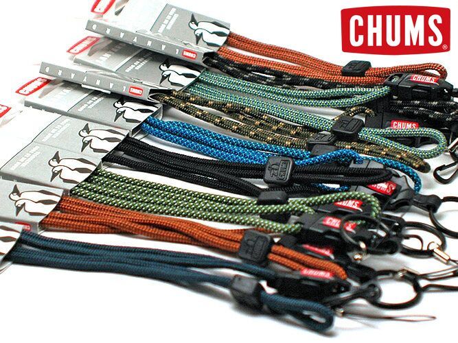 CHUMS チャムス ネックストラップ LANYARD-ROPE 5mm ランヤード ロープ５mm