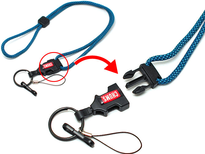 CHUMS チャムス ネックストラップ LANYARD-ROPE 5mm ランヤード ロープ５mm
