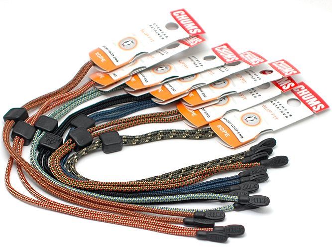 CHUMS チャムス メガネストラップ スリップフィットロープ SLIP ＦＩＴ ROPE 3mm ストラップ メガネ メガネチェーン スポーツメガネ サングラス グラスコード 眼鏡 アウトドア おしゃれ メガネ ストラップ メガネストラップ 眼鏡ストラップ めがねストラップ
