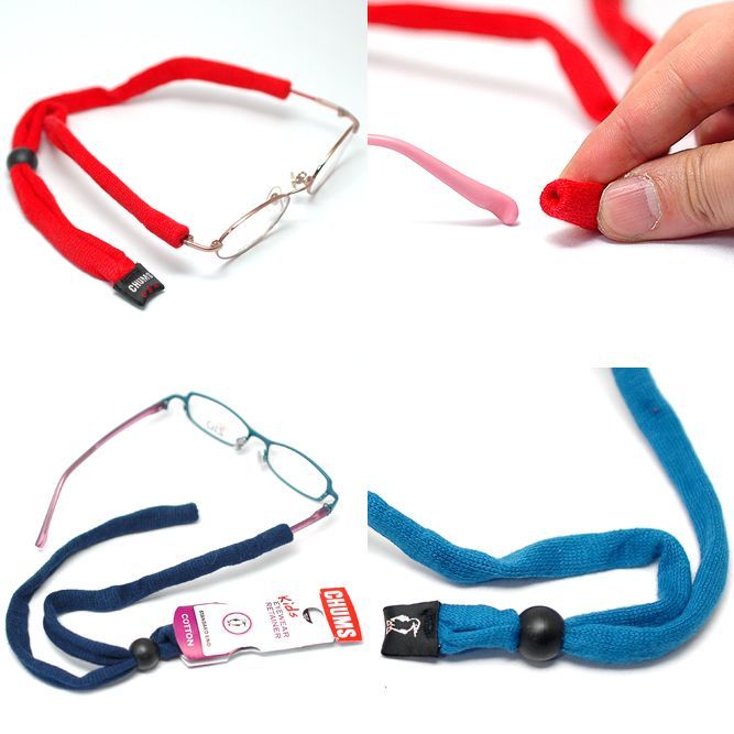 CHUMS チャムス メガネストラップ Kid's ORIGINAL Basic CH61-0232 ブラック