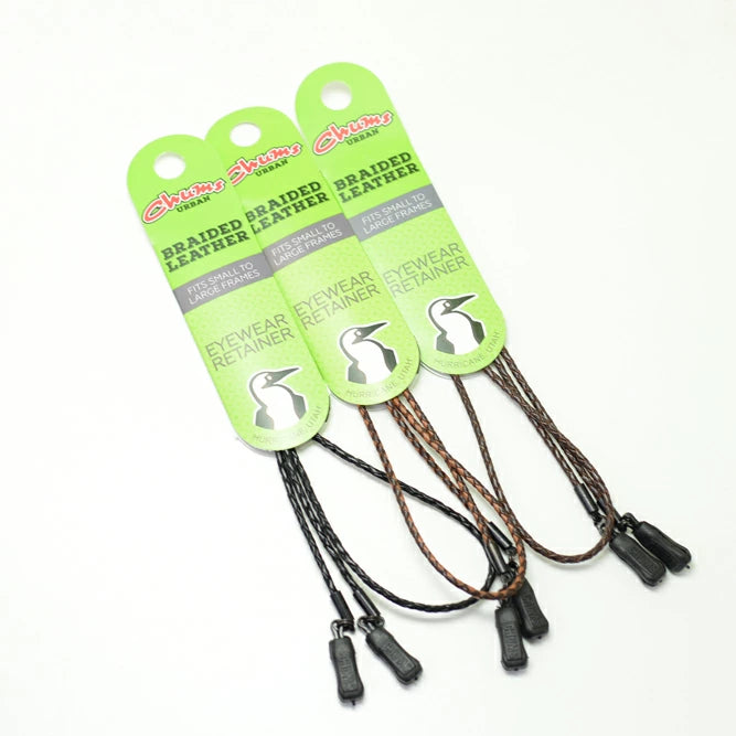CHUMS チャムス メガネストラップ Braided-Leather RETAINER CH61-0231 ブレイデッドレザー リテーナー ストラップ メガネ メガネチェーン スポーツメガネ サングラス グラスコード 眼鏡 アウトドア おしゃれ 眼鏡チェーン 眼鏡ストラップ めがねストラップ