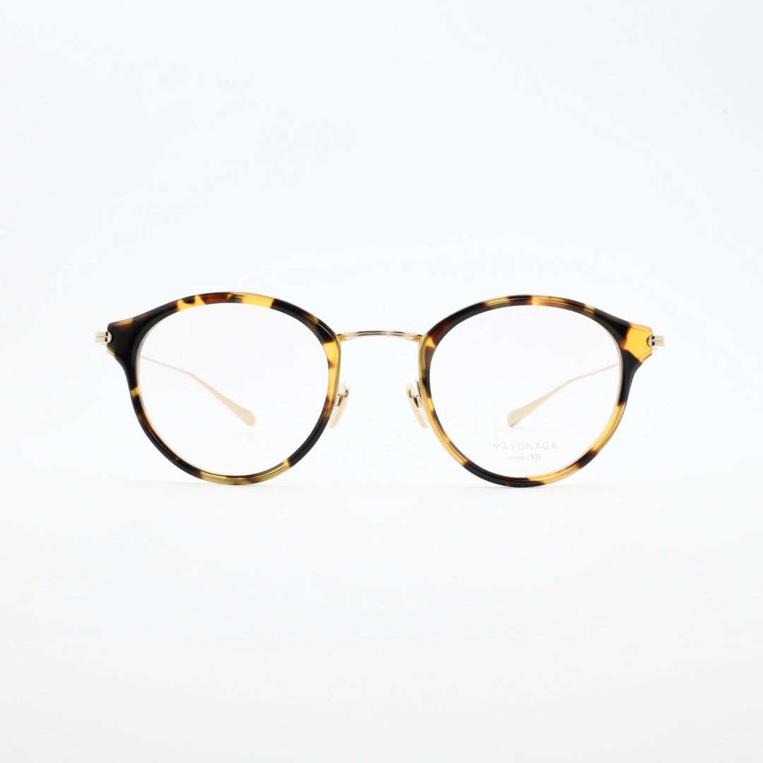 増永眼鏡 MASUNAGA since 1905<br>INGRID col-11 BR HAVANA/GP
