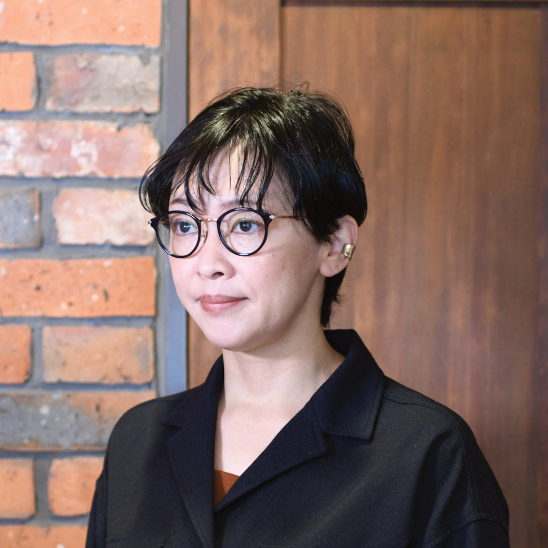 増永眼鏡 MASUNAGA since 1905<br>INGRID col-25 NAVY/GP