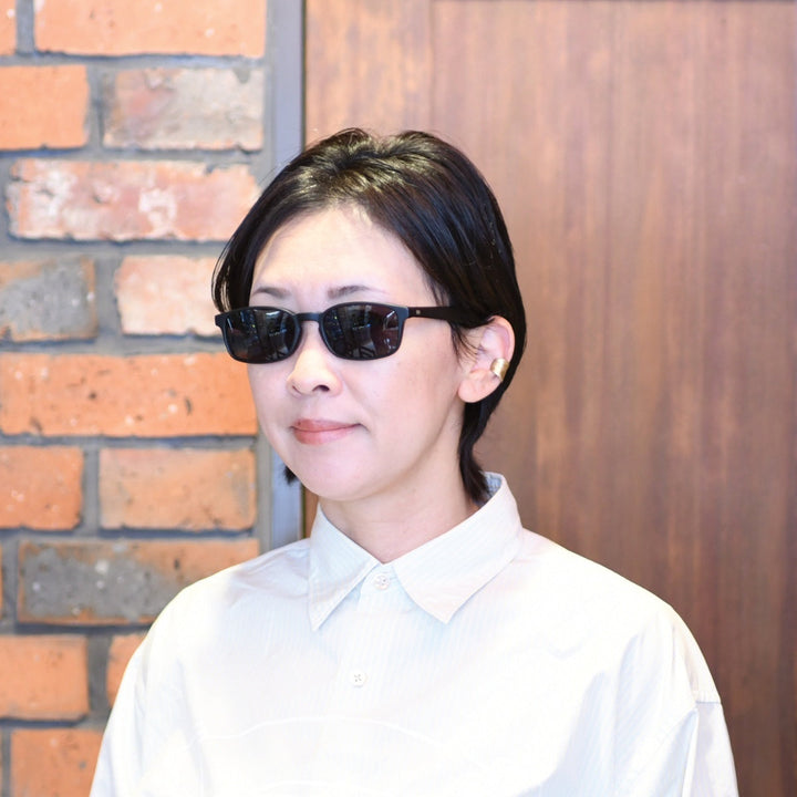 EYEVAN アイヴァン JAM col-MPBK lens-BK 53サイズ