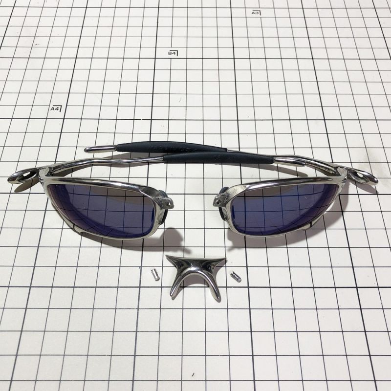 OAKLEY オークリー JULIET ジュリエット ノーズブリッジ修理 ノーズブリッジのピン代￥1100が別途必要になる場合がございます