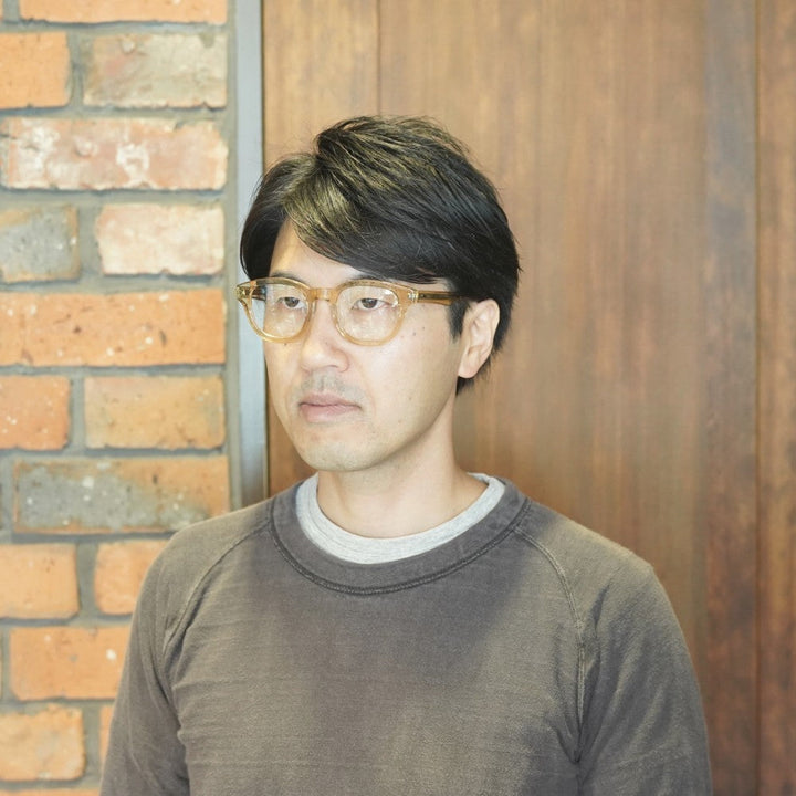 増永眼鏡 MASUNAGA 光輝 071 col-43 LBR